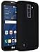LG K10 Case,LG M2 Case,ANLI(TM)[Shock Absorption Series] Drop Protection Hybrid Dual Layer Armor Defender Protective Case Cover for LG K10 M2,with One Free Black Stylus Black