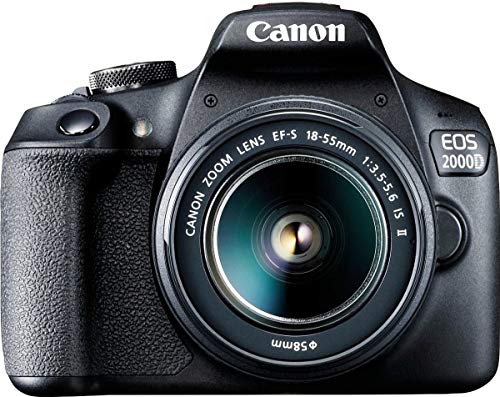 Canon-EOS-2000D-Kit-Cmara-Rflex-241MP-WiFi-NFC-Objetivo-EF-S18-55mm-Bolsa-SD-16GB-Negro
