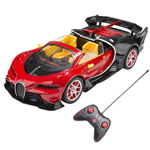 Buy SumacLife 114 Scale Full Function Red & Black Remote Controlled