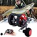 Sougayilang Round Baitcasting Fishing Reel with Star Drag Reinforced Metal Body, High Speed Inshore Saltwater, Baitcaster Conventional Fishing Reel, Baitcast Reel-Right Hand