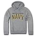 Rapiddominance Navy Pullover Hoodie, Heather Grey, Large