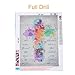 BBTO 5D Full Diamond Painting DIY Craft Kit Painting Tools for Home Party Decoration, 11.8 x 15.7 Inches