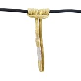 NewDoar 100% Kevlar Braided Friction Hitch,5620 MBS,Prusik Arborist Rope, Abrasion/Flame Resistant, High Strength Rescue Rigging Hammocks(1pcs)