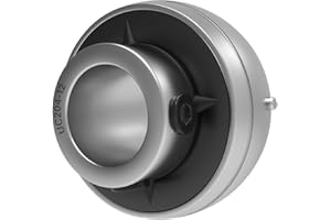 NOOTO UC204-12 Insert Bearing 3/4" Bore with Set Screws Re-lube Type Spherical for Agricultural Machinery Replaces INS-SC-012 GY1012KRRB UG212NL YAR204-012 P204 F204 FL204 T204 PA204 FA204 FB204