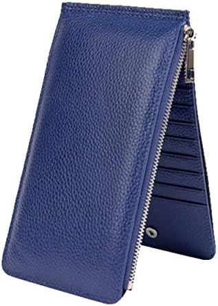 GSKids RFID Blocking Women's Genuine Zipper 20 card Wallet Case Purse