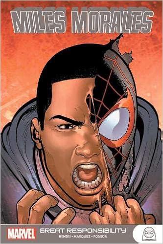 Amazon Com Miles Morales Great Responsibility 9781302921149 Marquez David Bagley Mark Bendis Brian Michael Books