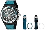 Technomarine Men's 'Cruise' Quartz Stainless Steel and Silicone Casual Watch, Color Two Tone (Model: TM-115177)