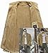 Vcansion Men's Winter Sherpa Lined Fleece Parka Jacket Windproof Coat Stand Collar Military Jacket