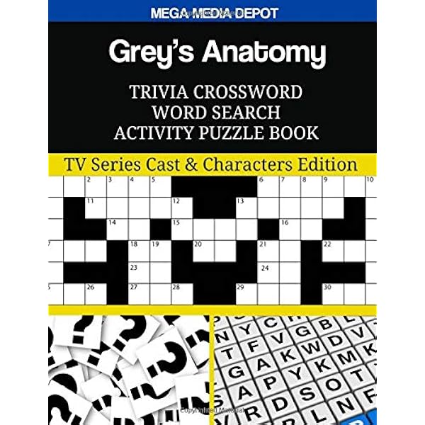 Amazon Com Grey S Anatomy Trivia Quiz Book 9781981650583 Depot Mega Media Libros