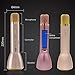 HTRise 08 Rose Gold Portable Karaoke Player Wireless Bluetooth Speaker Microphone KTV, and Singing Record