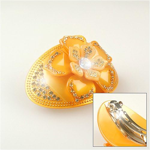Quarton Gold - Cubitas Picabia Collection (Hand-set Swarovski crystals, Barrette)