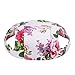 Pet Dog Hats for Small Size Dogs Cideros Visor Design Fashion Dogs Baseball Sun Hats Sport Cap with Ear Holes and Chin Strap - Size S (Flowers)