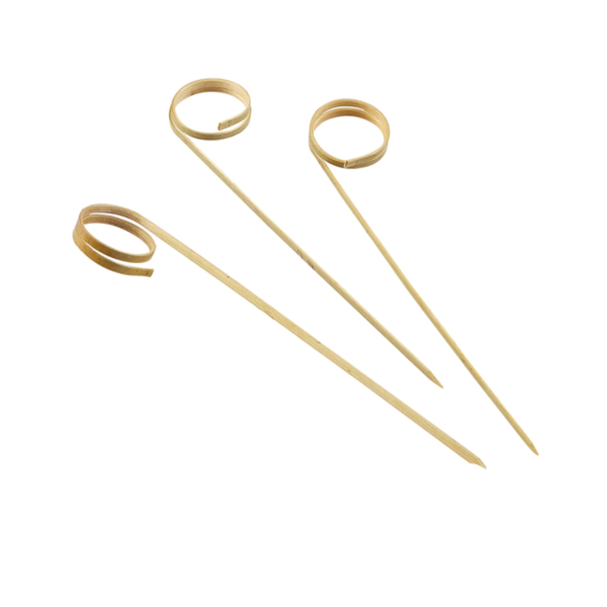 GenWare Bamboo Ring Skewers 12cm/4.75", Pack of 100