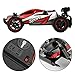 CR 2.4 GHz 1:20 Remote Control Racing Buggy Car Crazy Speed RC Off Road Truck with 4 Wheel Shock Absorbers Powerful Battery Aggressive Drifting/Stunts Car RTR