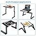 Adjustable Laptop Stand for Bed and Sofa – Moclever Portable Standing Desk at The Office, Laptop Stand for Desk, Fully Adjustable & Multi-Purpose for Home Office Travel Usethumb 4