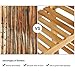 SONGMICS Bamboo Wood Plant Stand Shelf Flower Pots Holder Display Rack Utility Shelving Unit Storage Rack for Living Room Balcony Hallway Bathroom Natural BCB91N