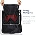 Tenrai Delicates Laundry Bags, Bra Fine Mesh Wash Bag, Zippered, Protect Best Clothes in the Washer, 2 Pack, 2 Black Style 1, 16