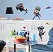 RoomMates RMK1194SCS Superman Day Of Doom Peel and Stick Wall Decals
