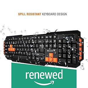 (Renewed) Amkette Xcite Pro USB Keyboard (Black)