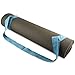 Fit Spirit Adjustable Cotton Yoga Mat Carrying Strap - Blue
