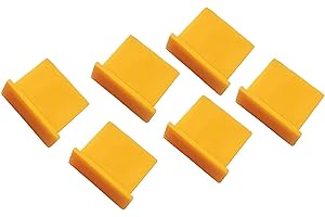 WXZRLIU 20PCS USB Type A Port Anti Dust Stopper,USB Cap Port Cover Anti Dust Protector Compatible with Table PC Notebook Laptop Port Protectors for USB Type A Female Ports（Yellow）