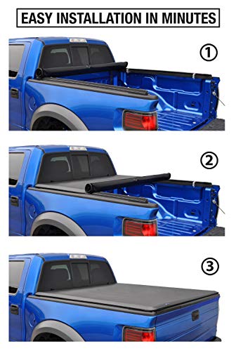 Mua Tyger Auto T1 Roll Up Truck Tonneau Cover Tg Bc1n9032 Works With 2004 2015 Nissan Titan Fleetside 5 5 Bed For Models With Or Without The Utili Track System Tren Amazon Má»¹ Chinh