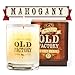 Old Factory Scented Candles - 11-Ounce Soy Candle - Top (Mahogany)