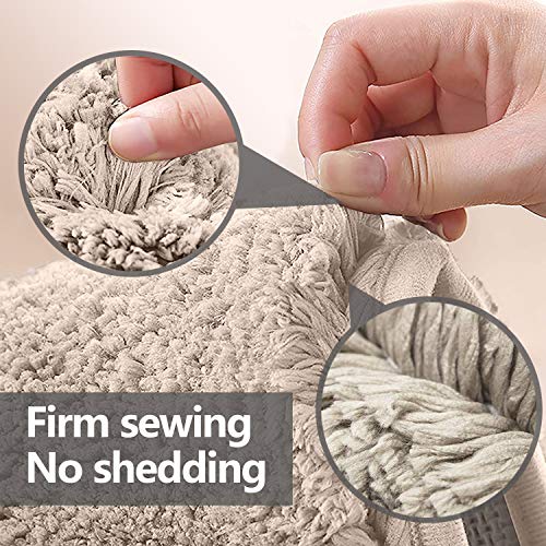 Bathroom Rug Non Slip, Luxury Soft Plush Plush Bathroom Rug, Machine Washable Thick Shaggy Bath Rug for Home & Bathroom, Bathtub, Shower, Washroom, TPR Rubber Backing (32\
