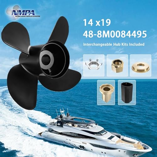 VIF Boat Propeller Compatible with Mercury Mercruiser Alpha One/Bravo One Outboard Motors 135HP 150HP 175HP 200HP 225HP 250HP 300HP