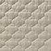Comfy Bedding Oversized and Prewashed Lantern Ogee Quilted Bedspread Coverlet Set, King/Cal King, Beige