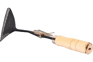 DANNY'S TOOLS Danny’s Tools Hoe (Ho-mi), Korean Gardening Tool, Easy Gardening, Weeding and Farming, Hand Made, Hand Forged Steel.