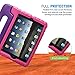 HDE Kids Case for iPad Mini 2 3 -Shock Proof Rugged Heavy Duty Impact Resistant Protective Cover Handle Stand for Apple iPad Mini 1 2 3 Retina (Purple Pink)