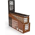FROPRO Plant Protein Snack Bars - Plant Based Protein Bars, All-Natural, Gluten, Dairy, & Soy Free, High Protein Bars with Low Calories | Cacao, 12 Pack