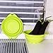 Jovilife Mixing Squish Bowls Silicone Green(9 Cups/71oz) (Green)