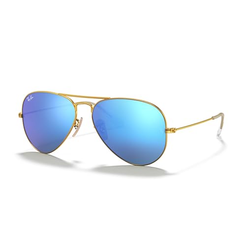 Ray-Ban RB3025 AVIATOR LARGE METAL 112/17 58M Matte Gold/Crystal