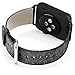 Apple Watch Band, iitee Glitter Bling Replacement Leather Bracelet for Apple Watch Series 3 Series 2 Series 1 (Black 42mm)