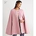 Simplicity Pattern Hacking Women's Hi-Low Cape, Short Cape, and Banded Cape Sewing Patterns, Sizes XS-XL