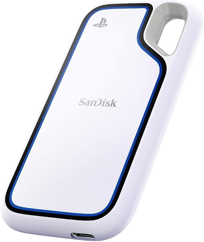 Extreme Portable SSD für PS5 1 TB - bis zu 1.000 MB/s Lesen - Weiß