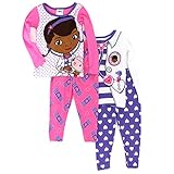 Disney Little Girls' Doc McStuffins 2 for 1 Cotton Pajama Set