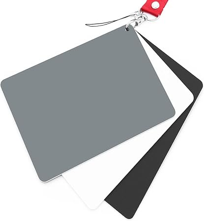 Amazon グレーカードホワイトバランスカード18 露出写真カードカスタム較正カメラチェッカービデオ Dslr フィルム 12 7cmx10cm カラーチェッカー グレーカード 通販