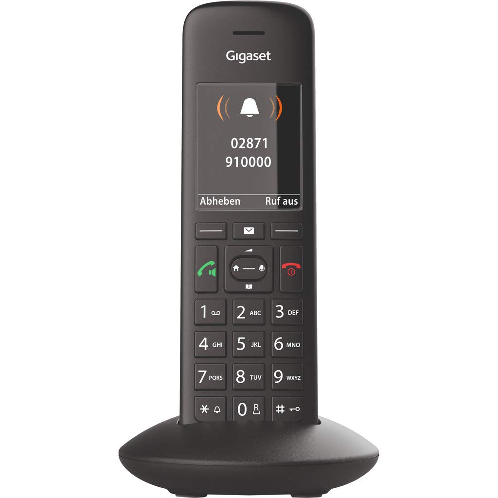 Combiné supplémentaire sans fil Gigaset C570HX (Noir) [International Version, Not Compatible in the UK]