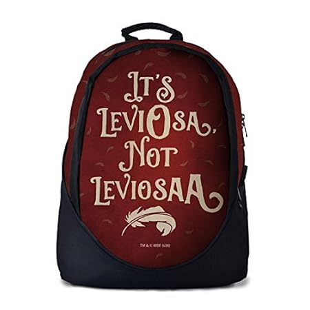 The Souled Store Harry Potter: Its Leviosa PU Multicolour Backpack