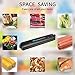Food Vacuum Sealer Machine,Magispace Automatic Vacuum Sealer for Food Saver,Compact for Dry&Moist Food Storage,With 15pcs Starter Bags[7.8