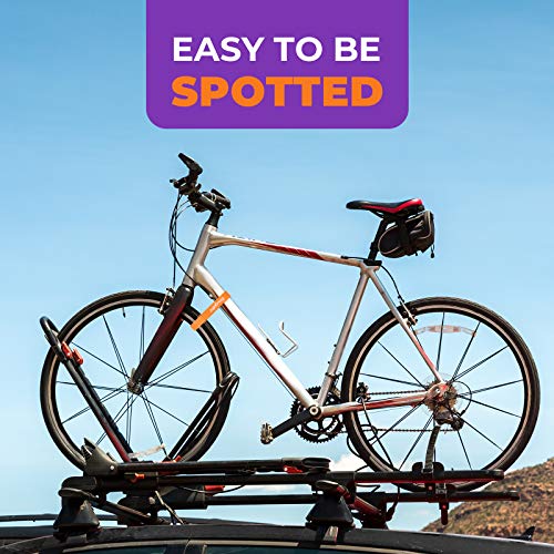 BougeRV 4 PCs 30'' Bike Rack Straps Bicycle Wheel Stabilizer Adjustable