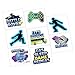 Battle Royal Video Gamer Birthday Party Favor Pack and Goodie Bag Fillers For 12 With Favor Cups, Inflatable Pick Axes, Stickers, Tattoos, Discoball Necklaces, and Exclusive Llama Inspired Pin