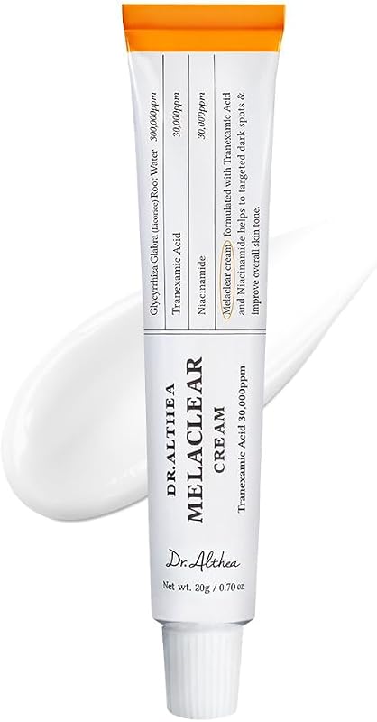 Melaclear Cream | Crema viso con Niacinamide e Acido Tranexamico (TXA) | Cura delle macchie di pigmento e della carnagione irregolare | Cura coreana vegana, 20 ml — foto 1 di 6