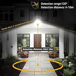 LE 50W 4200lm LED Security Lights Motion Sensor