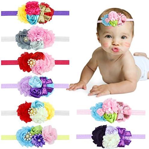 Baby Headbands for Girls Hair Bows Headband Hair Bands for Newborn Toddlers