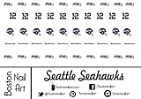 NFL - Seattle Seahawks Waterslide Nail Decals - 50pc