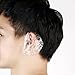 BinaryABC 100pcs Clear Shower Water Ear Protector Cover Disposable